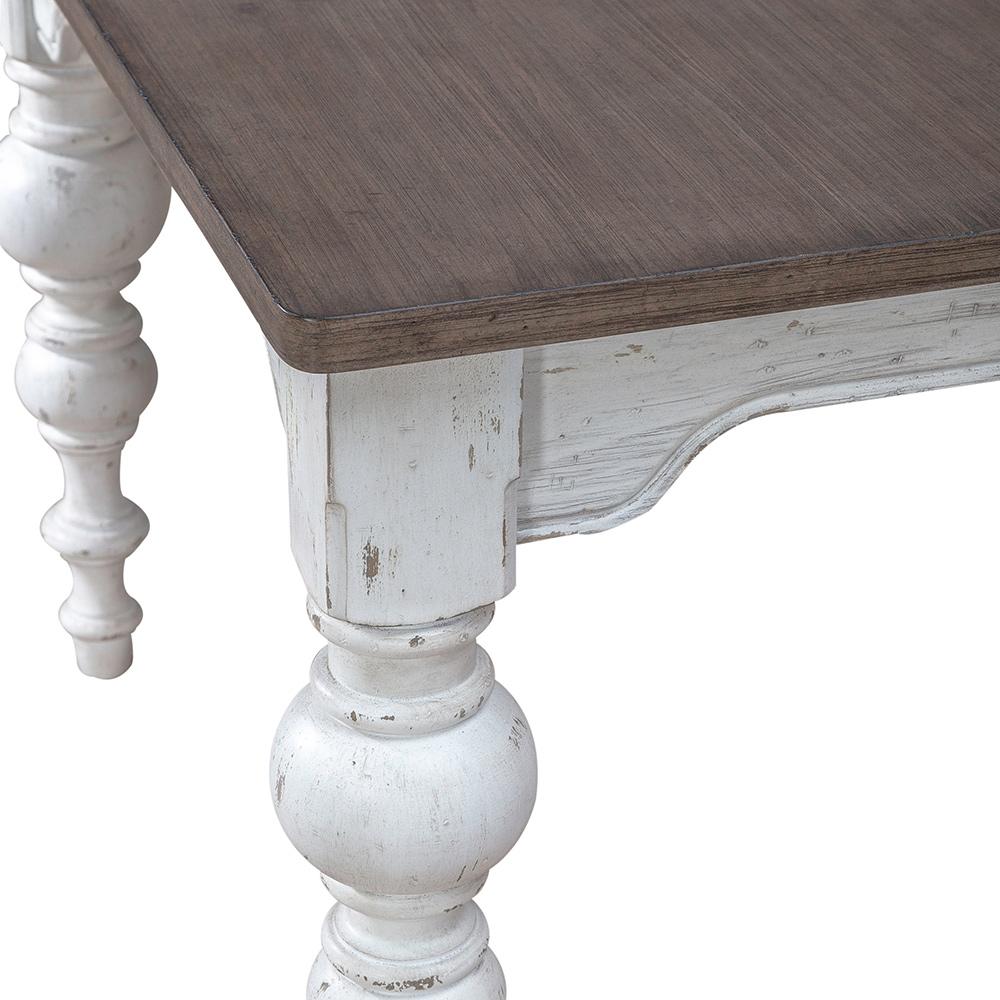 Liberty Furniture - River Place Rectangular Leg Table in Riverstone White & Tobacco - 237-T4290 veiw 12