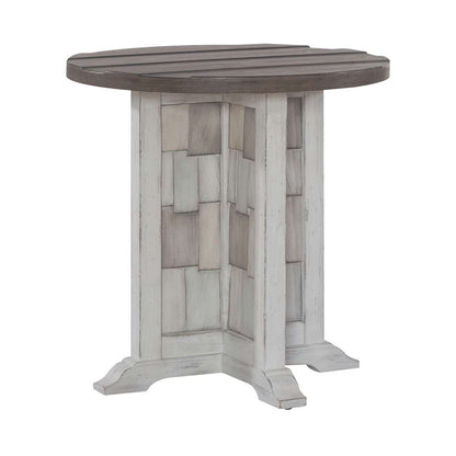 Liberty Furniture - River Place Round Chairside Table - 237-OT1021 veiw 2