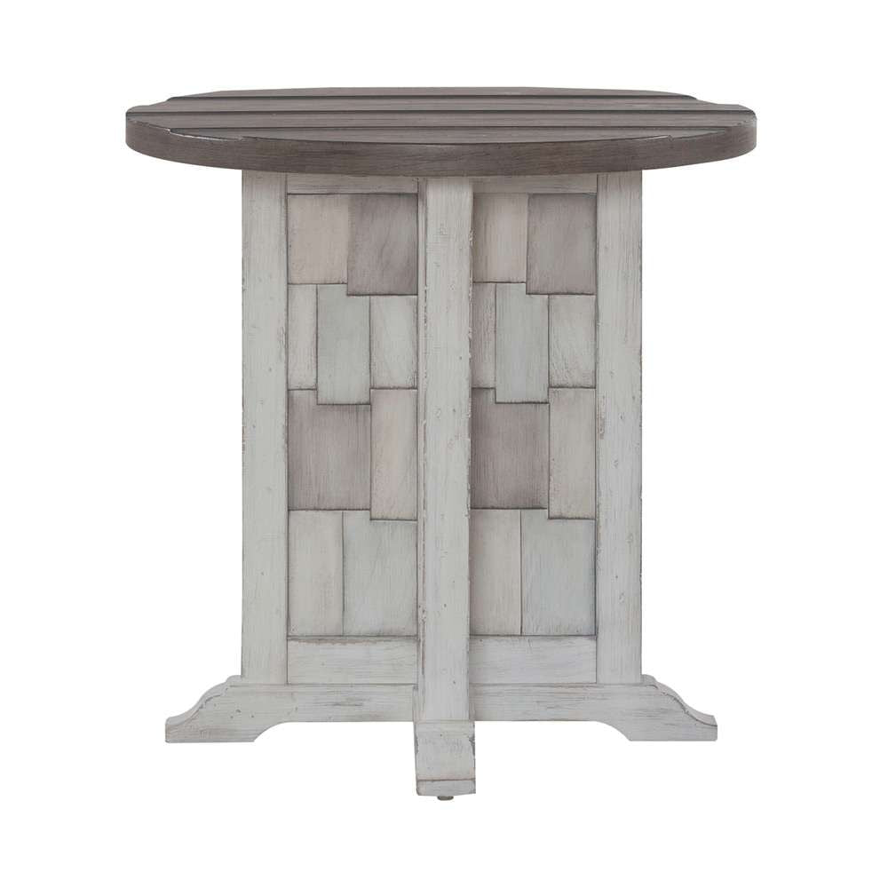 Liberty Furniture - River Place Round Chairside Table - 237-OT1021 veiw 3