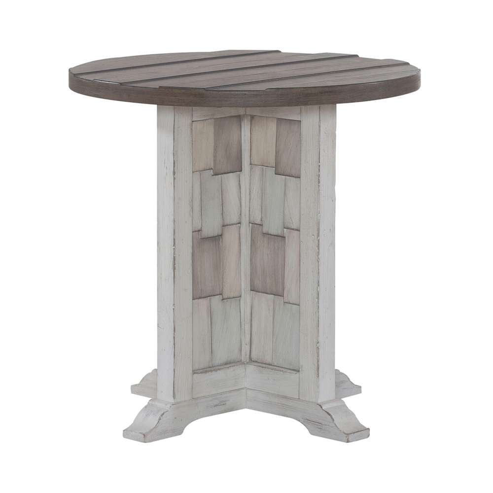 Liberty Furniture - River Place Round Chairside Table - 237-OT1021 veiw 4