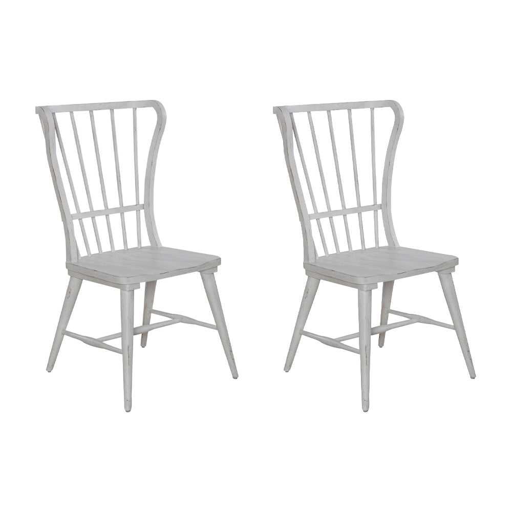 Liberty Furniture - River Place Windsor Back Side Chair  - Set of 2 - 237-C1000S-2PK view 1