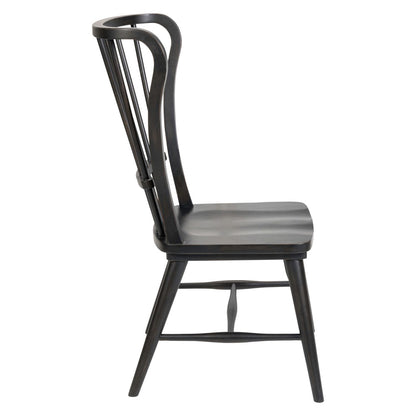 Liberty Furniture - River Place Windsor Back Side Chair  - Set of 2 - 237-C1000S-B-2PK view 3