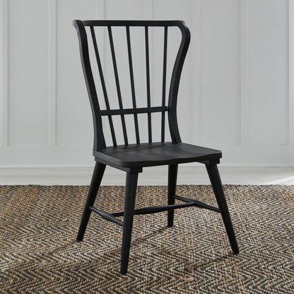 Liberty Furniture - River Place Windsor Back Side Chair  - Set of 2 - 237-C1000S-B-2PK view 5