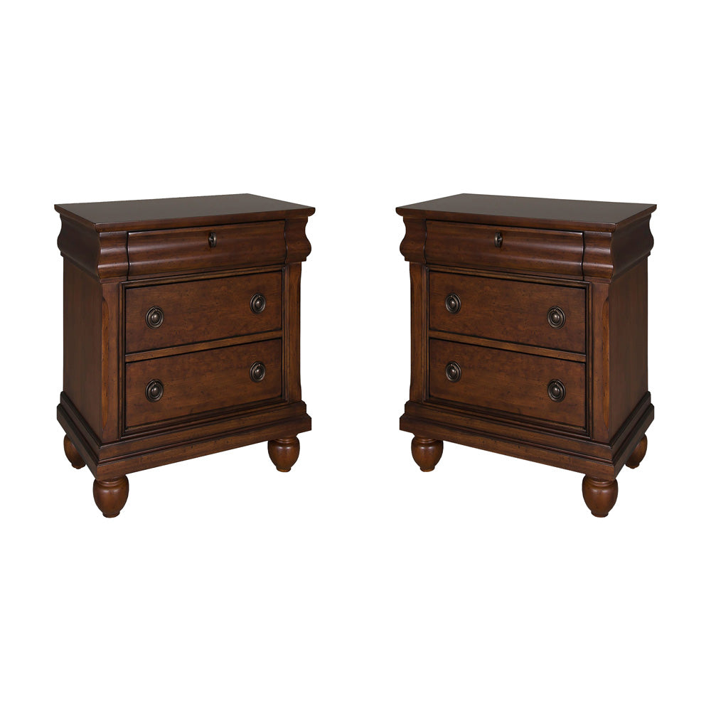 Liberty Furniture - Rustic Traditions 2 Night Stands - 589-BR-2NS view 1