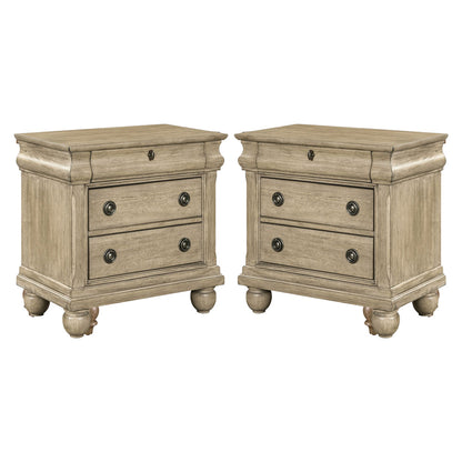 Liberty Furniture - Rustic Traditions 2 Night Stands - 589WT-BR-2NS view 1