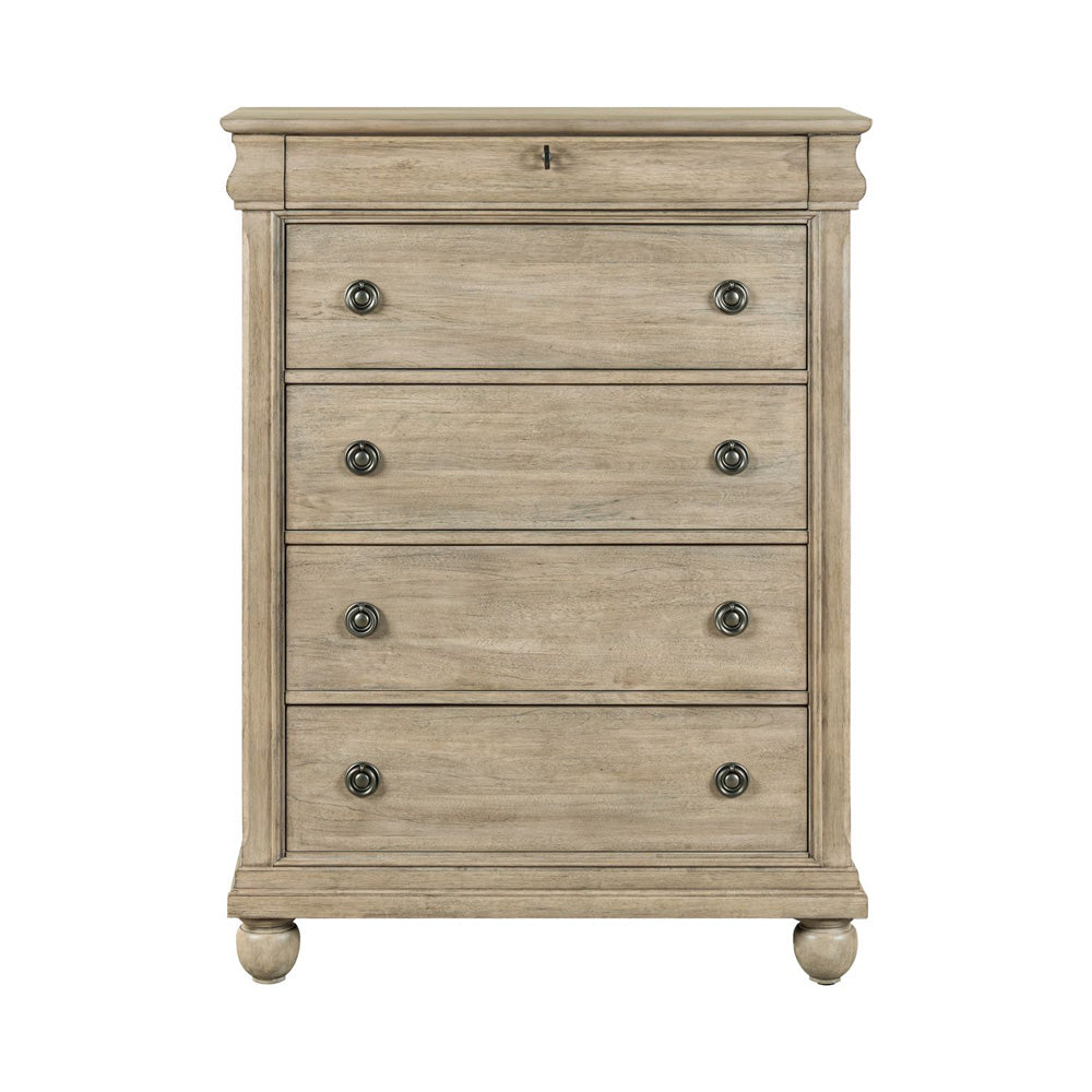 Liberty Furniture - Rustic Traditions 5 Drawer Chest - 589WT-BR41 view 3