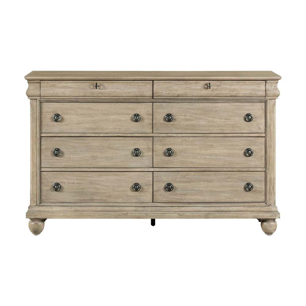 Liberty Furniture - Rustic Traditions 8 Drawer Dresser - 589WT-BR31 view 3