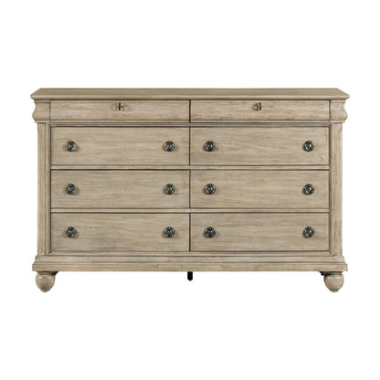 Liberty Furniture - Rustic Traditions 8 Drawer Dresser - 589WT-BR31 view 3
