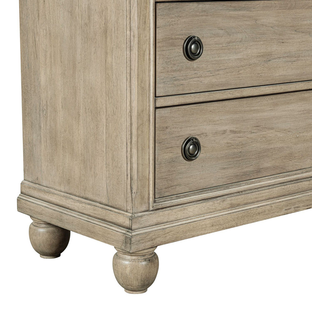 Liberty Furniture - Rustic Traditions Dresser & Mirror - 589WT-BR-DM view 6