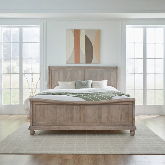 Liberty Furniture - Rustic Traditions King California Sleigh Bed - 589WT-BR-CKSL view 1