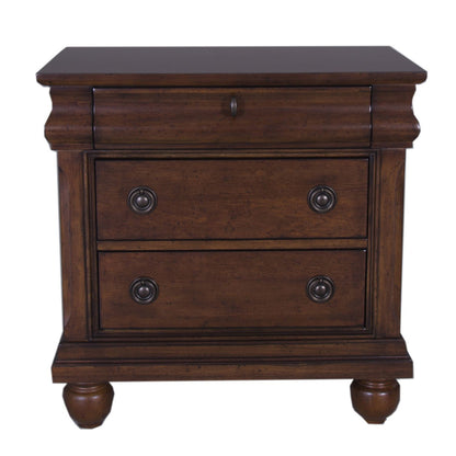 Liberty Furniture - Rustic Traditions King Panel Bed, 2 Nightstands - 589-BR-KPB2NS view 6