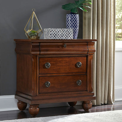 Liberty Furniture - Rustic Traditions King Sleigh Bed, 2 Night Stands - 589-BR-KSL2NS view 4
