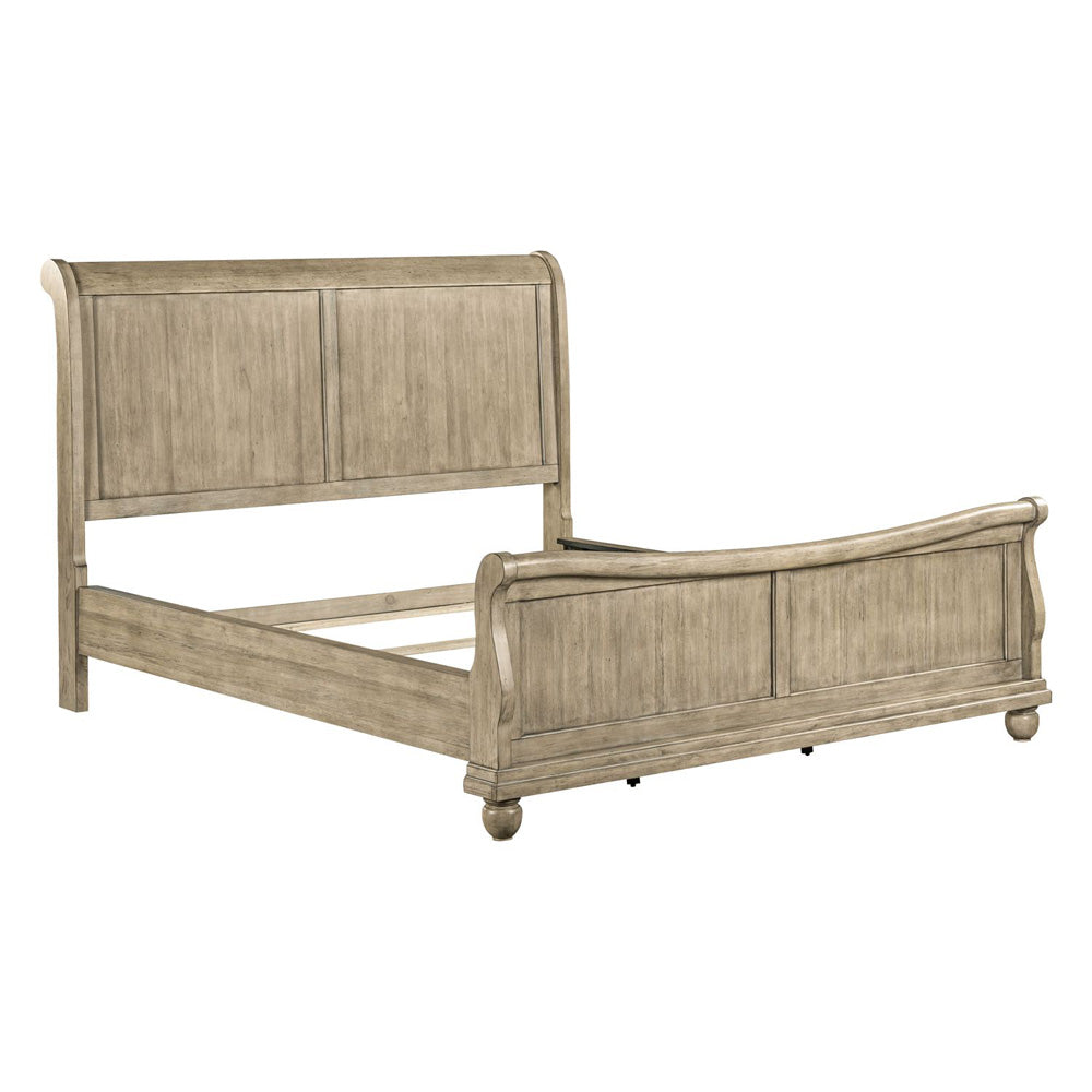 Liberty Furniture - Rustic Traditions King Sleigh Bed, 2 Night Stands - 589WT-BR-KSL2NS view 3
