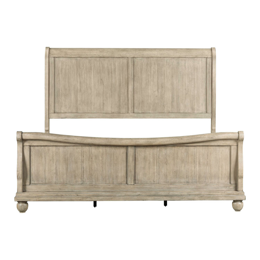 Liberty Furniture - Rustic Traditions King Sleigh Bed - 589WT-BR-KSL view 3