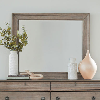 Liberty Furniture - Rustic Traditions Landscape Mirror - 589WT-BR51 view 2