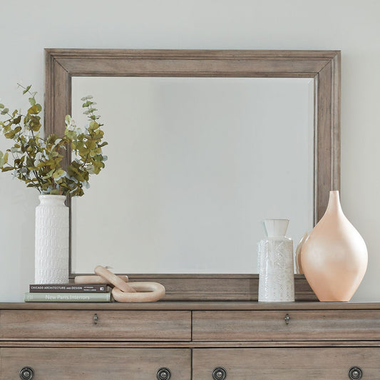 Liberty Furniture - Rustic Traditions Landscape Mirror - 589WT-BR51 view 2