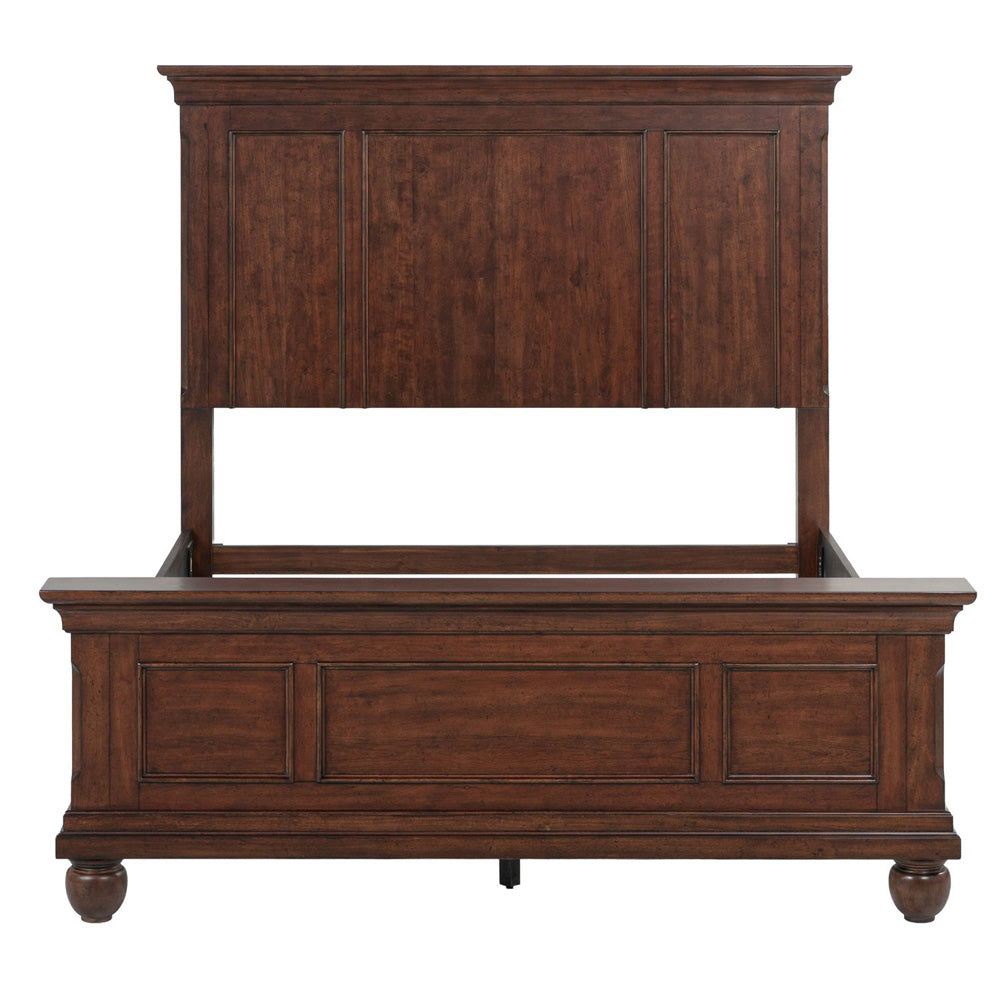 Liberty Furniture - Rustic Traditions Queen Panel Bed, 2 Nightstands - 589-BR-QPB2NS view 2