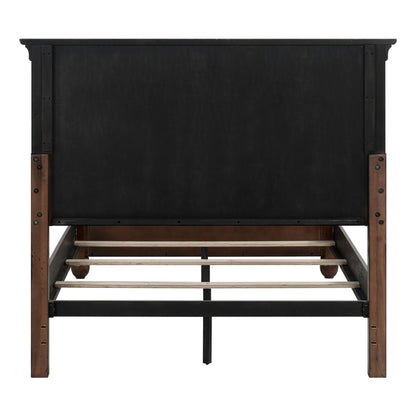 Liberty Furniture - Rustic Traditions Queen Panel Bed, 2 Nightstands - 589-BR-QPB2NS view 4