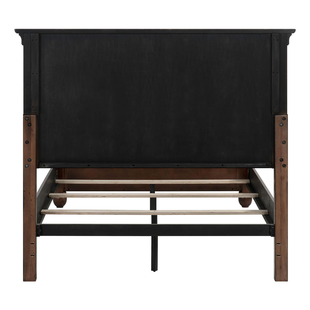 Liberty Furniture - Rustic Traditions Queen Panel Bed - 589-BR-QPB view 5