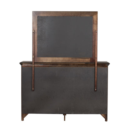 Liberty Furniture - Saddlebrook Dresser & Mirror - 184-BR-DM veiw 5