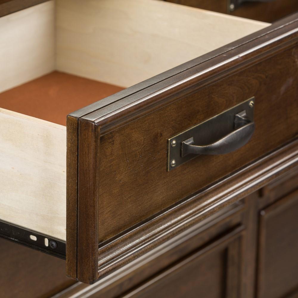 Liberty Furniture - Saddlebrook Dresser & Mirror - 184-BR-DM veiw 6