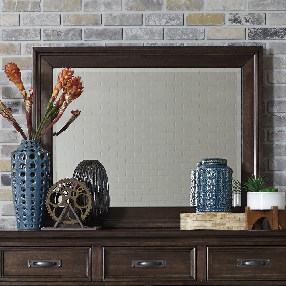 Liberty Furniture - Saddlebrook Mirror - 184-BR51 veiw 1