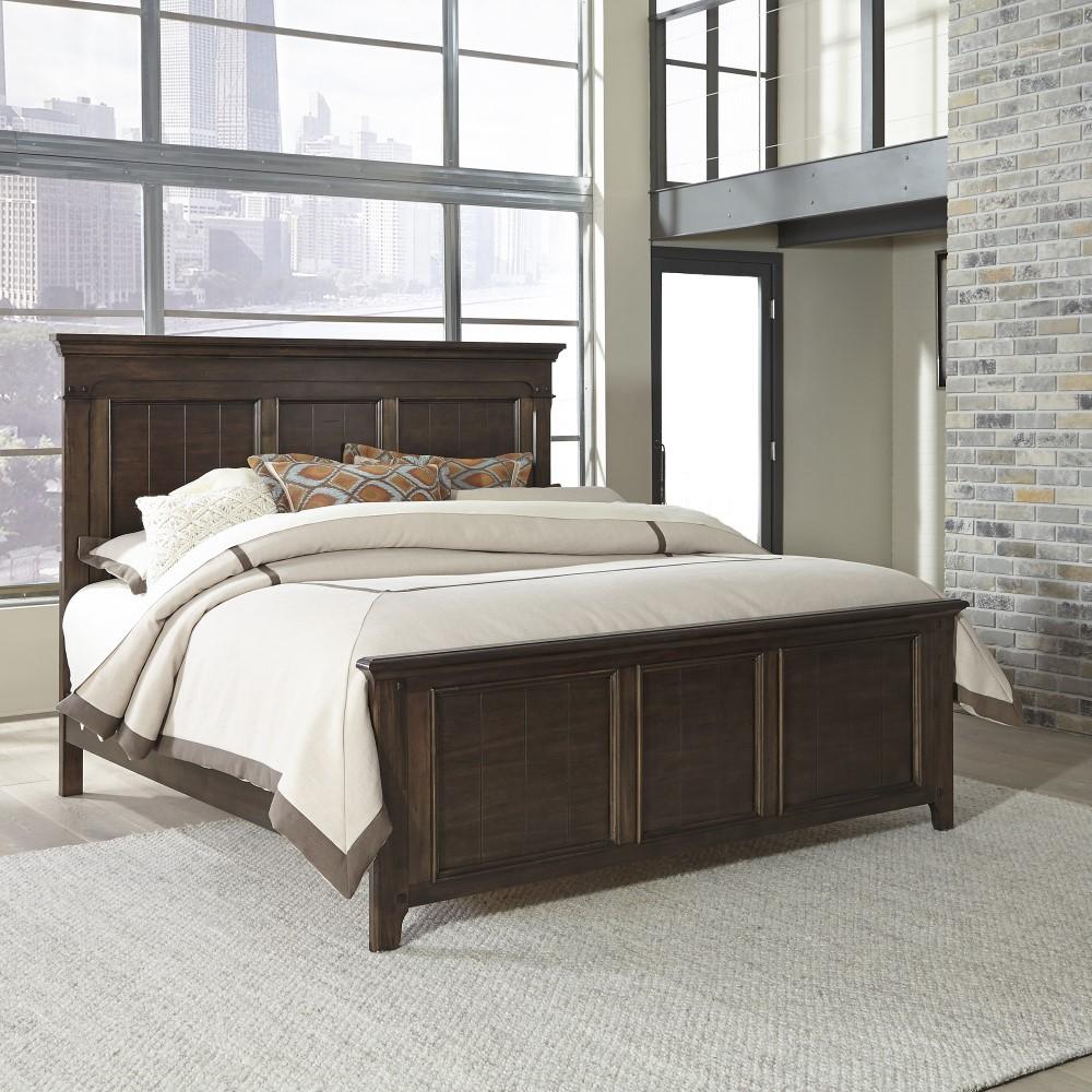 Liberty Furniture - Saddlebrook Queen Panel Bed - 184-BR-QPB veiw 1