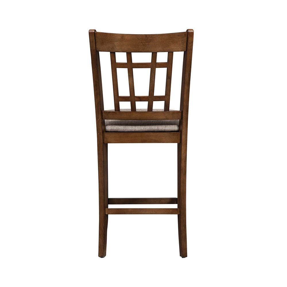 Liberty Furniture - Santa Rosa 24 Inch Lattice Back Counter Chair in Antique Honey - 227-B920124 veiw 5