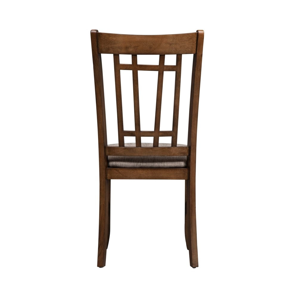 Liberty Furniture - Santa Rosa II Lattice Back Side Chair (Set of 2) - 227-C9201S veiw 4