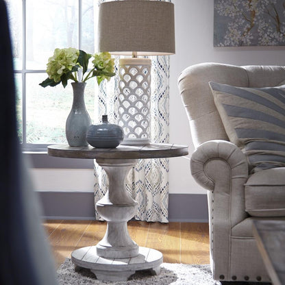 Liberty Furniture - Sedona Round End Table - 331-OT1020 veiw 5