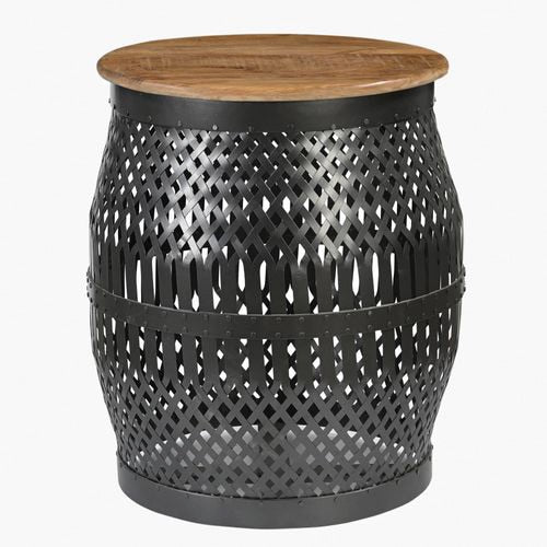 Liberty Furniture - Shadow View Accent End Table in Nutmeg & Charcoal - 2189-AC2000 veiw 2