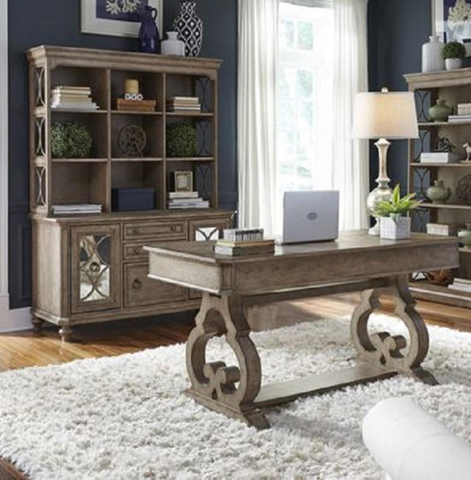 Liberty Furniture - Simply Elegant 3 Piece Desk & Hutch Set - 412-HOJ-3DH veiw 1