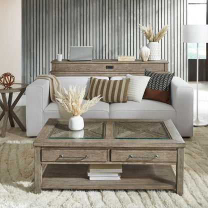 Liberty Furniture - Skyview Lodge - Cocktail Table in Brown - 906-OT1010 view 2