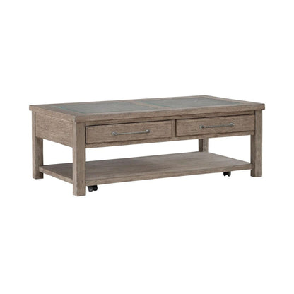 Liberty Furniture - Skyview Lodge - Cocktail Table in Brown - 906-OT1010 view 3