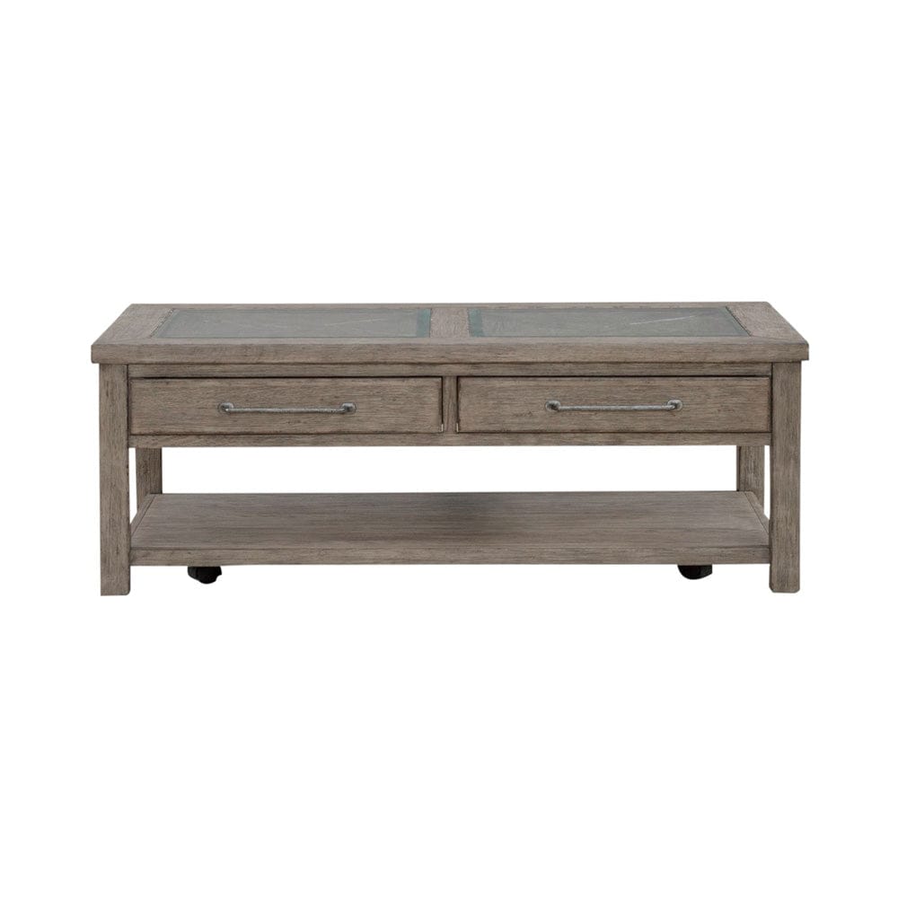 Liberty Furniture - Skyview Lodge - Cocktail Table in Brown - 906-OT1010 view 4