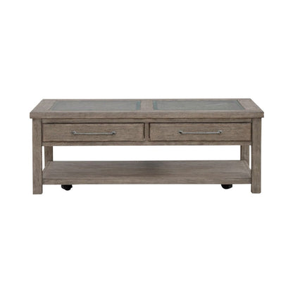 Liberty Furniture - Skyview Lodge - Cocktail Table in Brown - 906-OT1010 view 4