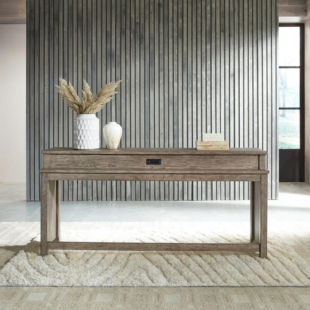 Liberty Furniture - Skyview Lodge - Console Bar Table in Brown - 906-OT7636 view 1