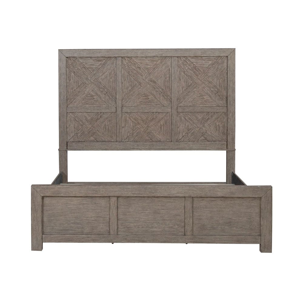 Liberty Furniture - Skyview Lodge - King Panel Bed in Brown - 906-BR-KPB view 3