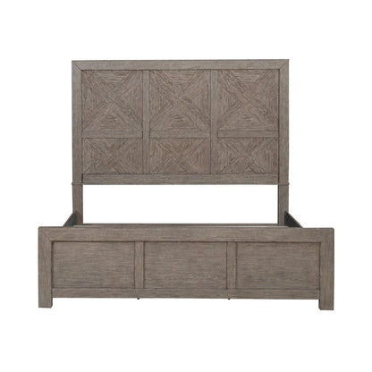 Liberty Furniture - Skyview Lodge - King Panel Bed in Brown - 906-BR-KPB view 3