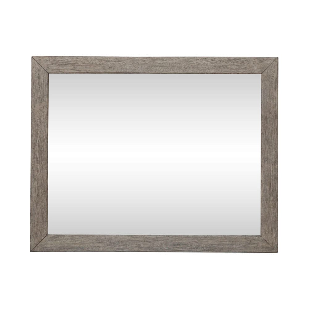 Liberty Furniture - Skyview Lodge - Landscape Mirror in Brown - 906-BR51 view 1