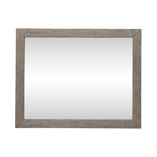 Liberty Furniture - Skyview Lodge - Landscape Mirror in Brown - 906-BR51 view 1