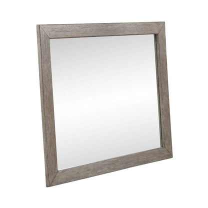 Liberty Furniture - Skyview Lodge - Landscape Mirror in Brown - 906-BR51 view 3