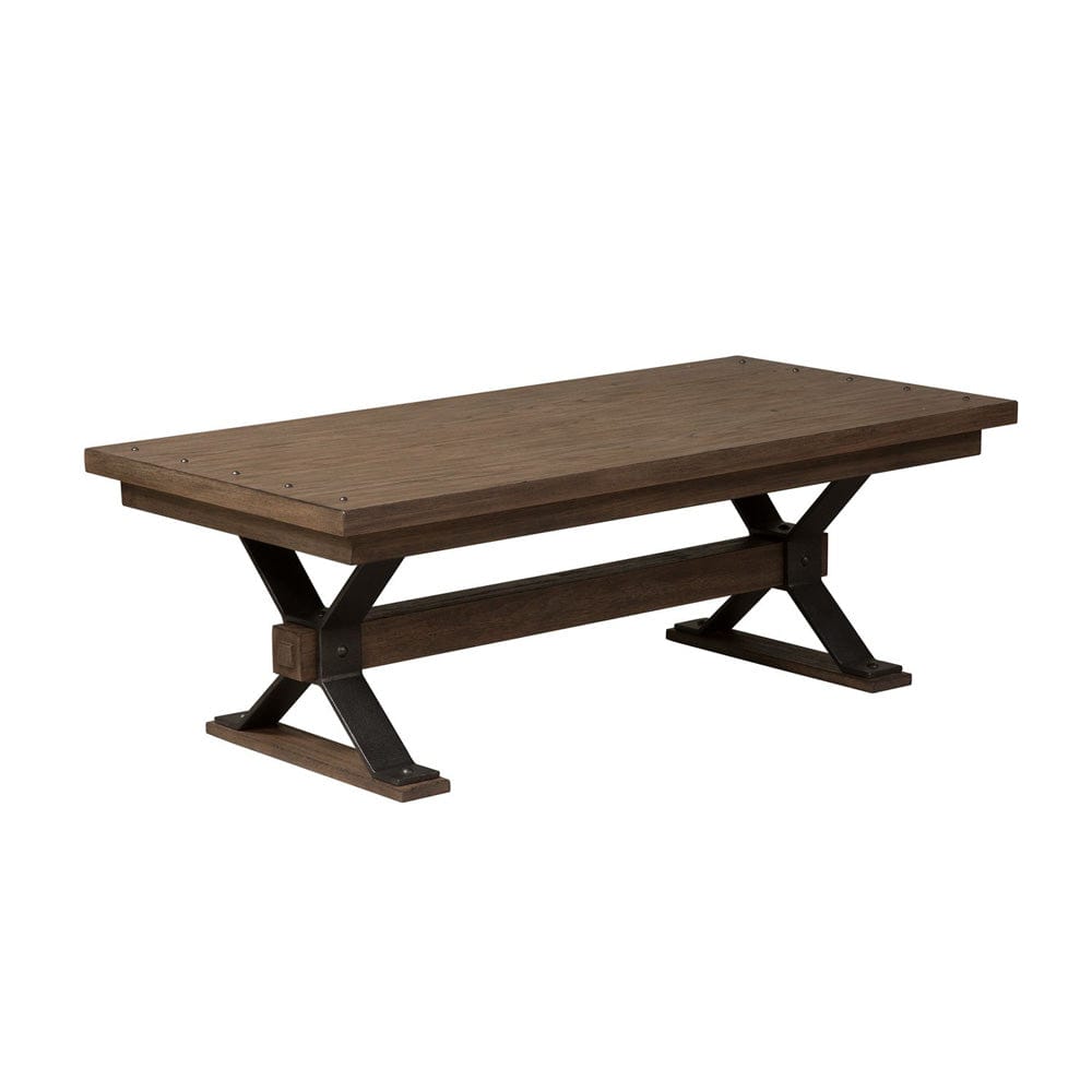 Liberty Furniture - Sonoma Road - 3 Piece Set (1-Cocktail 2-End Tables) in Brown - 473-OT-3PCS view 3