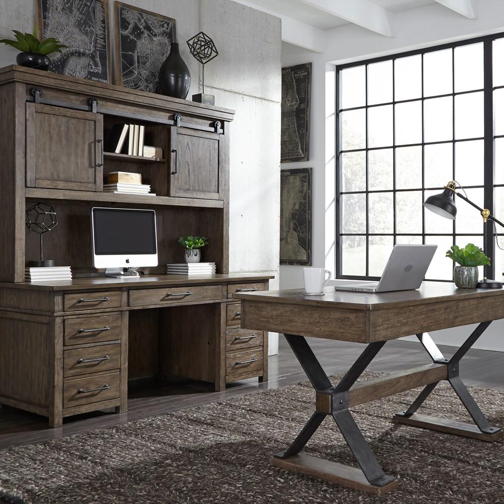 Liberty Furniture - Sonoma Road Complete Desk - 473-HO-CDS veiw 1
