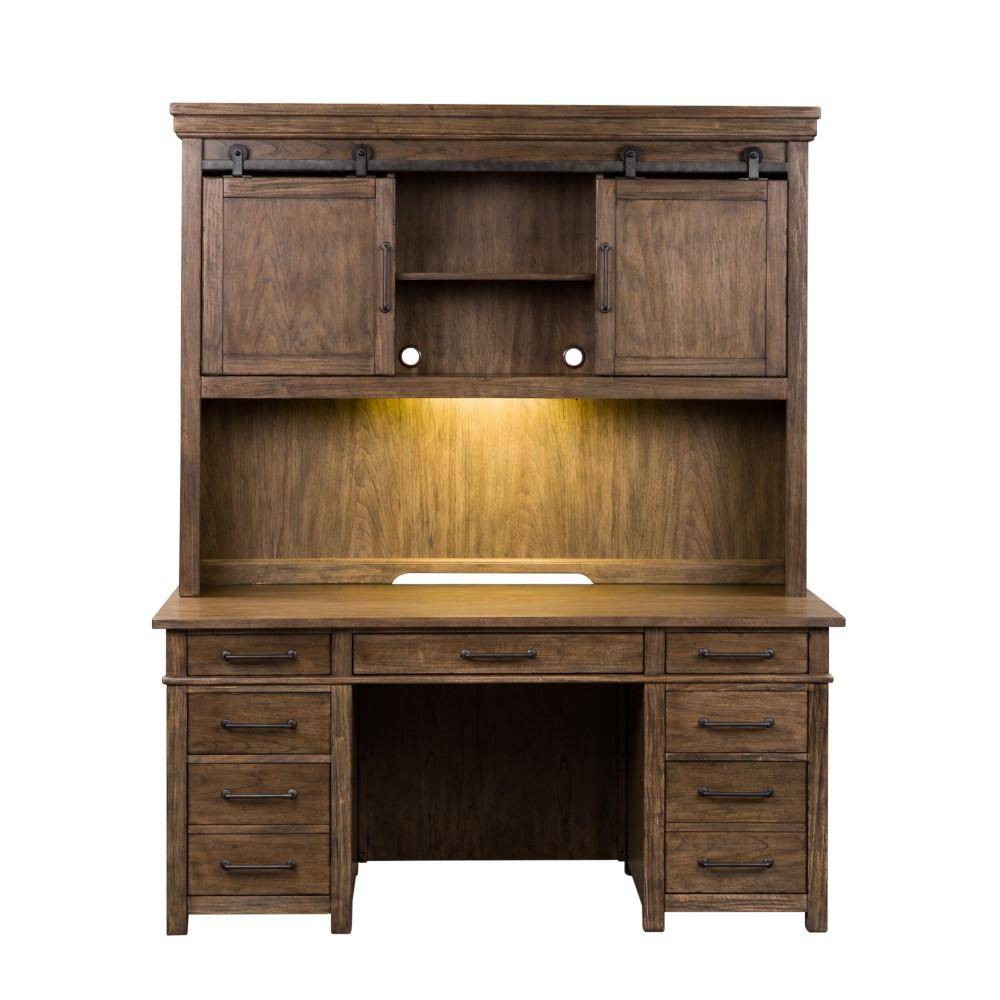 Liberty Furniture - Sonoma Road Complete Desk - 473-HO-CDS veiw 5