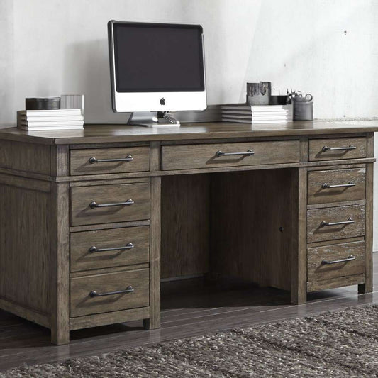Liberty Furniture - Sonoma Road Desk/Credenza - 473-HO-DSK veiw 1