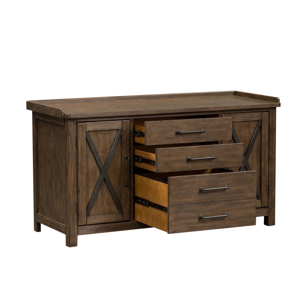 Liberty Furniture - Sonoma Road Small Credenza - 473-HO120 veiw 3