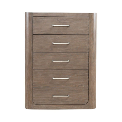Liberty Furniture - South Bend - 5 Drawer Chest in Brown - 306-BR41 view 3