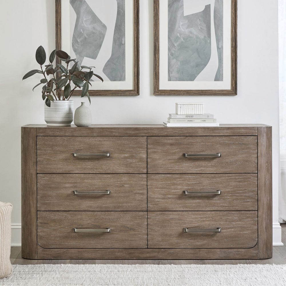 Liberty Furniture - South Bend - 6 Drawer Dresser in Brown - 306-BR31 view 1