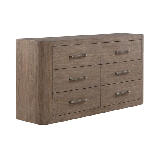 Liberty Furniture - South Bend - 6 Drawer Dresser in Brown - 306-BR31 view 2